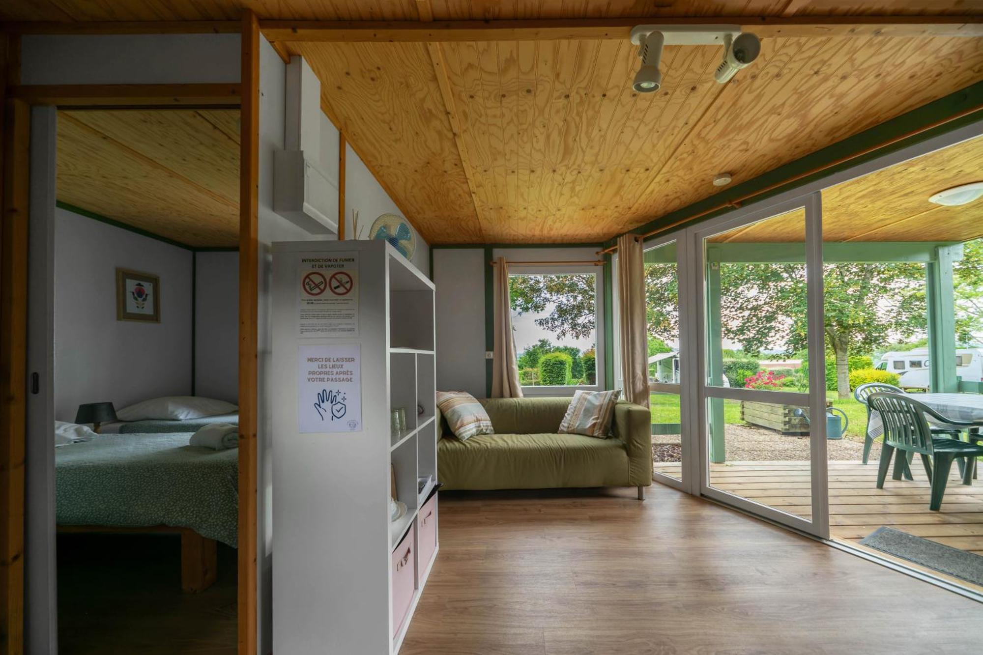 Camping Le Mont Libre - Cottage & Espace Nature - جنات المظهر الخارجي الصورة