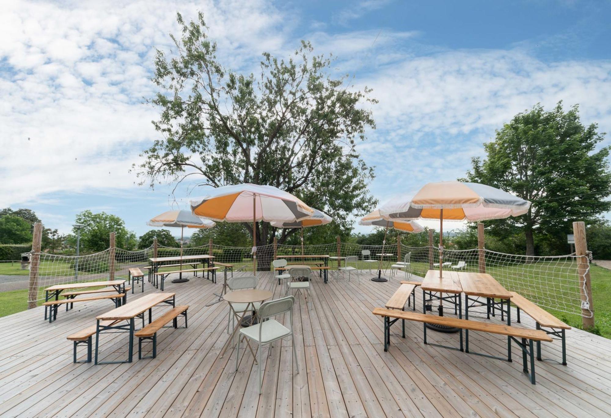 Camping Le Mont Libre - Cottage & Espace Nature - جنات المظهر الخارجي الصورة
